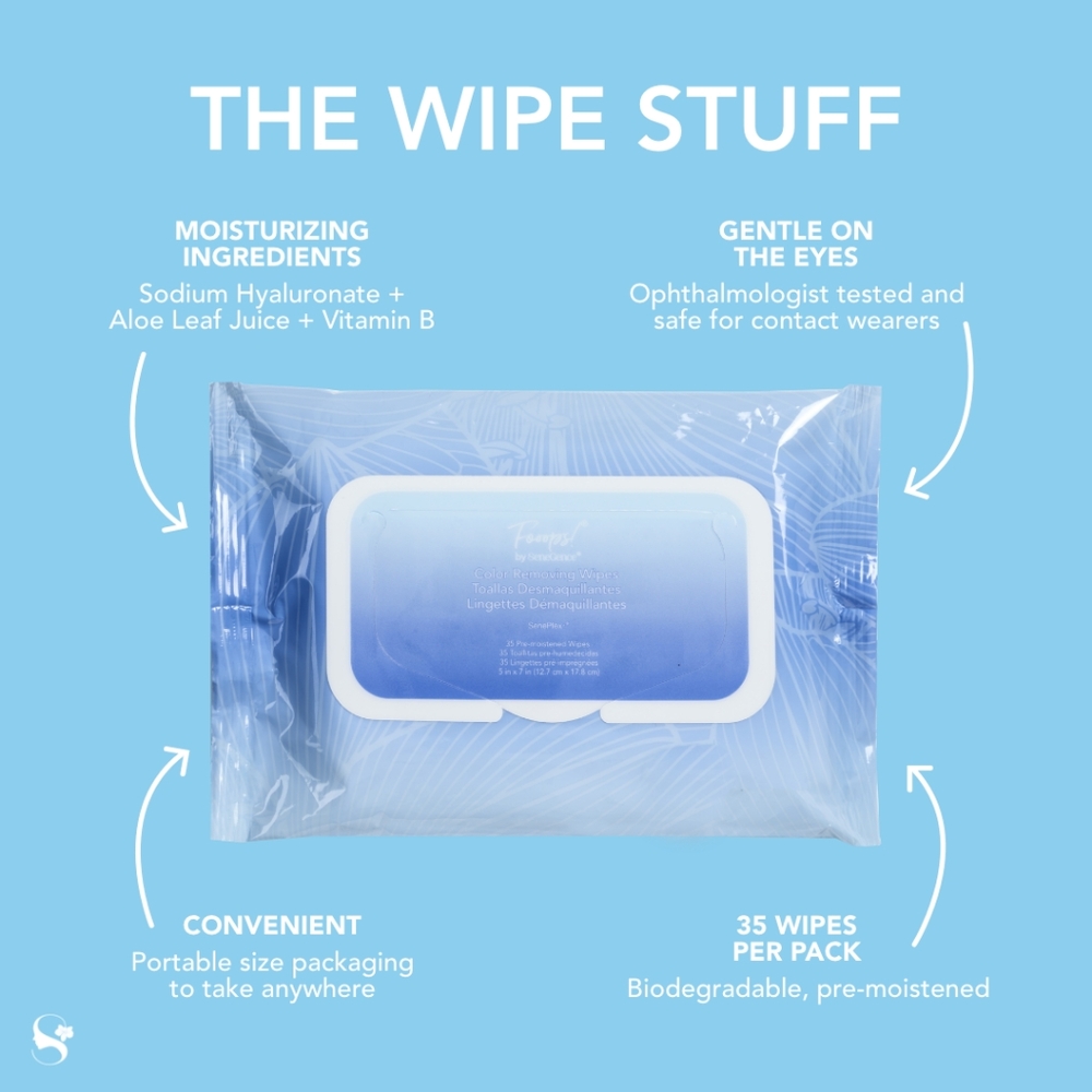 Senegence Foops Color Removing Wipes